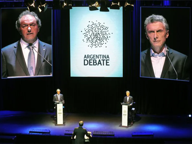 Scioli recomendó que esta vez no se lleve adelante el debate presidencial