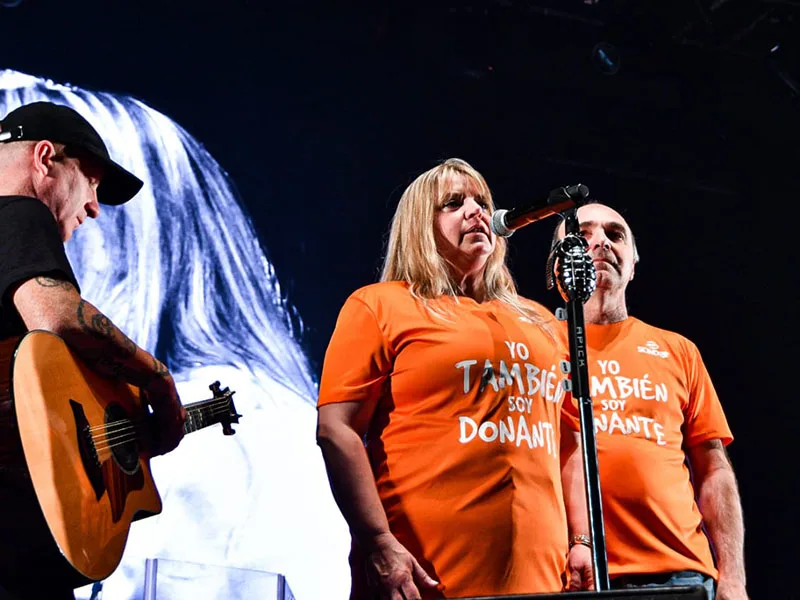Los padres de Antonella Trivisonno fueron ovacionados en el show de La Beriso