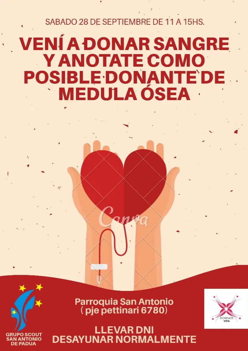 Sumate a la campaña y doná sangre