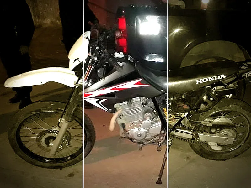 Secuestran una moto robada con la que suponen se cometieron varias balaceras