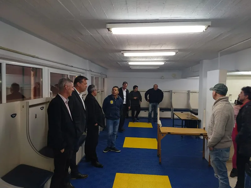Dirigentes de Central y Newell's recorrieron el Gigante previo al clásico