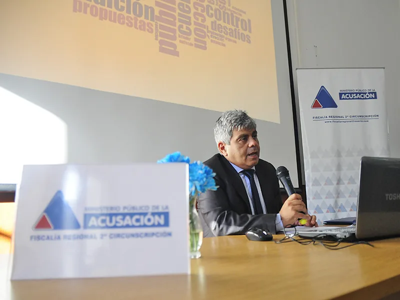 El fiscal general Baclini presenta su informe anual ante la Legislatura