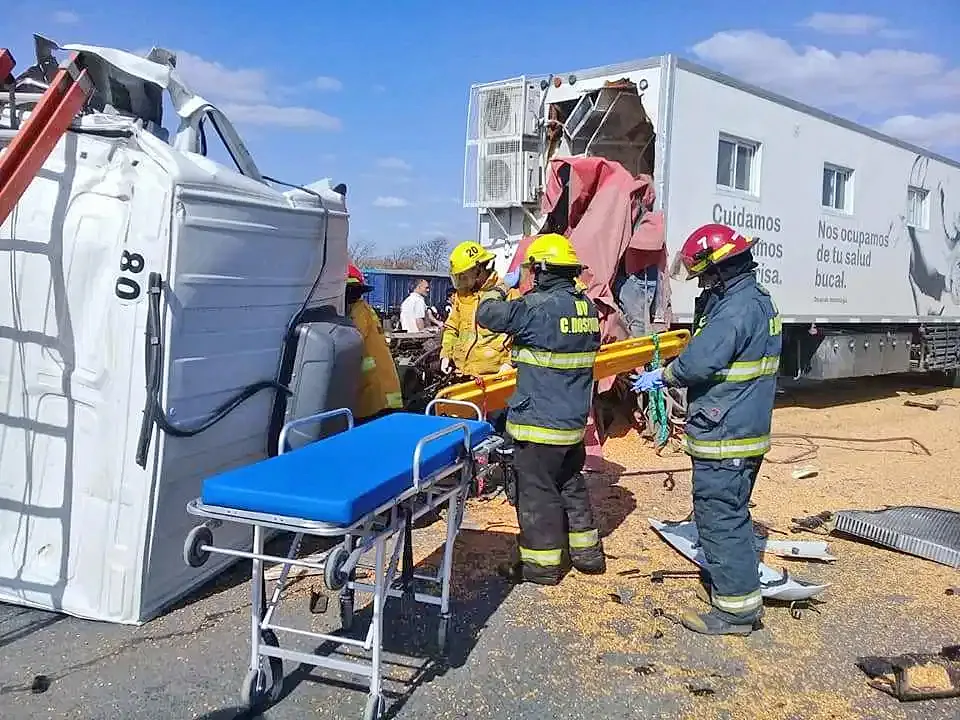 Camionero que iba en misión solidaria a Santiago del Estero murió en un choque