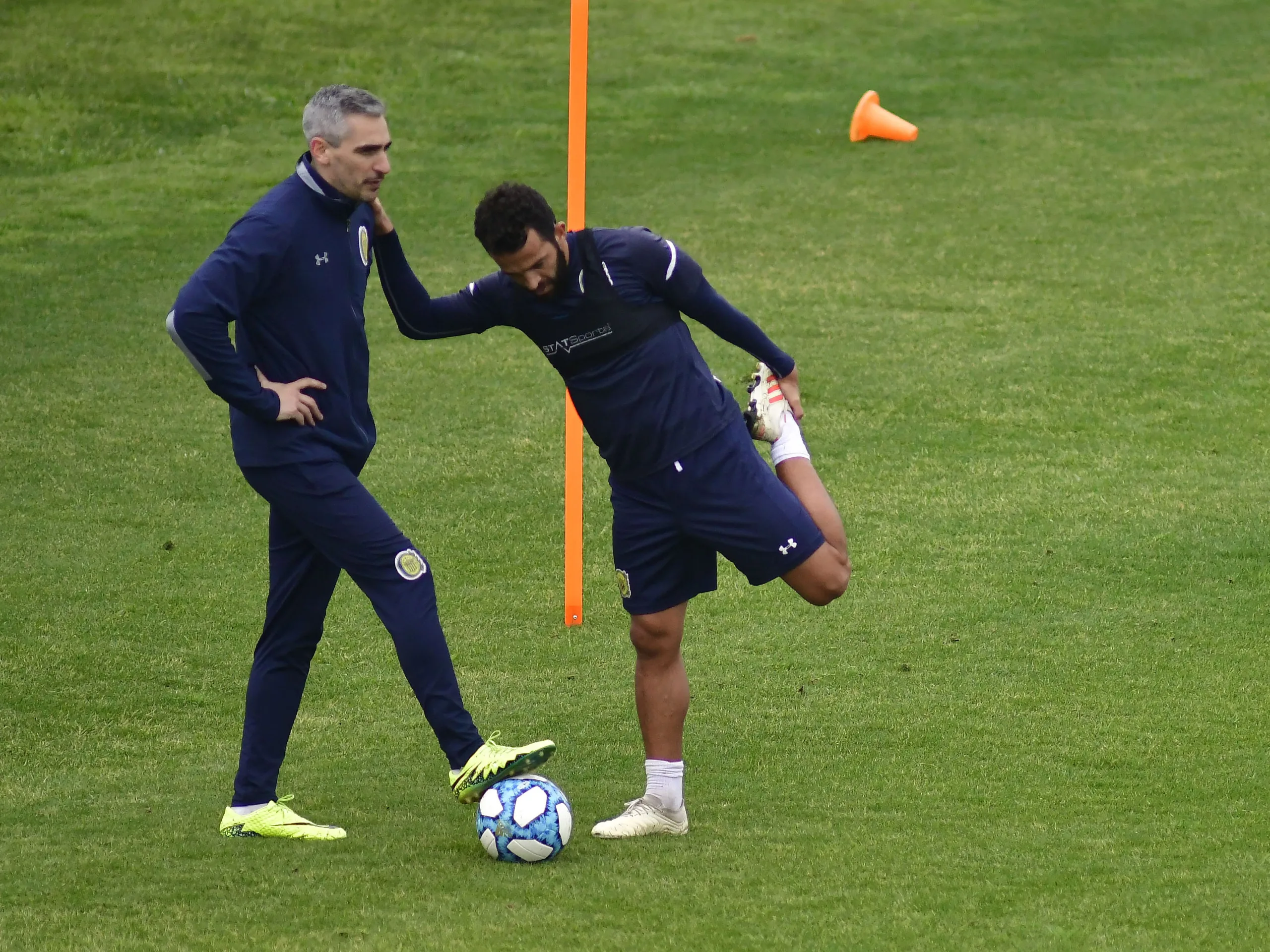 Lucas Gamba está en el equipo pero Cocca no confirmó si será titular