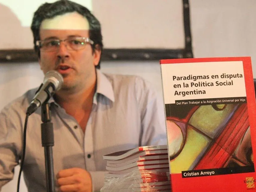 Cristian Arroyo y María Eugenia Bielsa presentan libro sobre políticas sociales