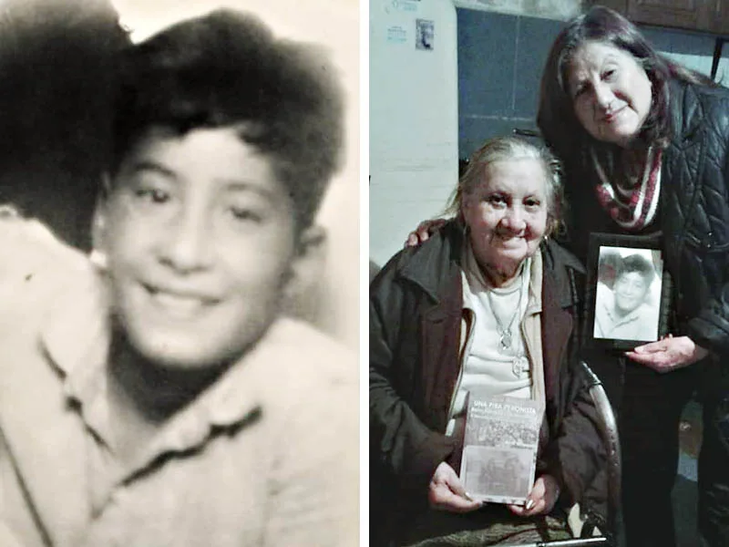 El rostro robado durante el Rosariazo que volvió a su casa 40 años después