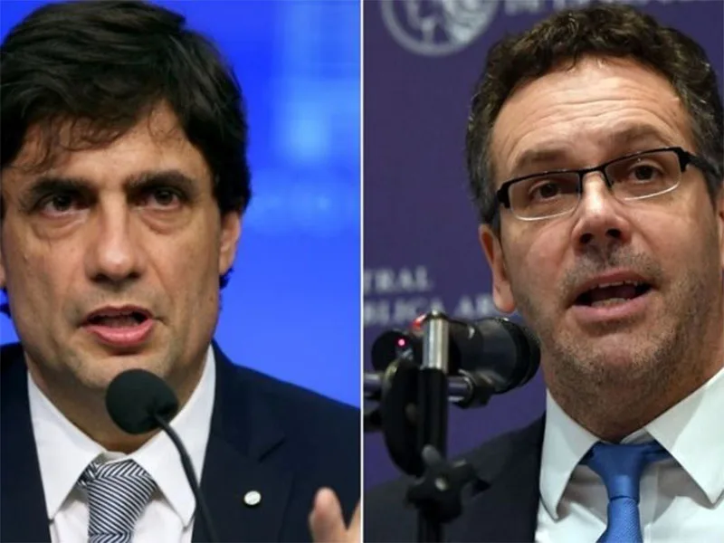 Lacunza y Sandleris hablarán antes de la apertura de mercados