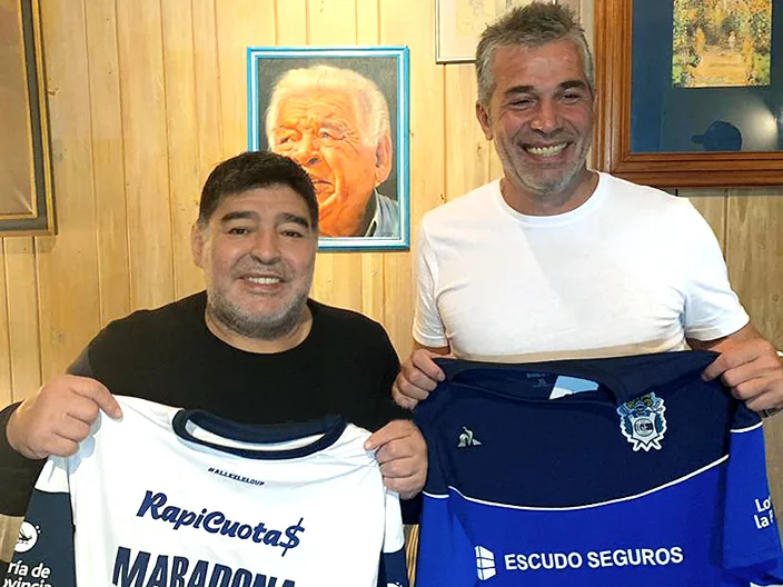 Diego será presentado en forma oficial como nuevo técnico de Gimnasia