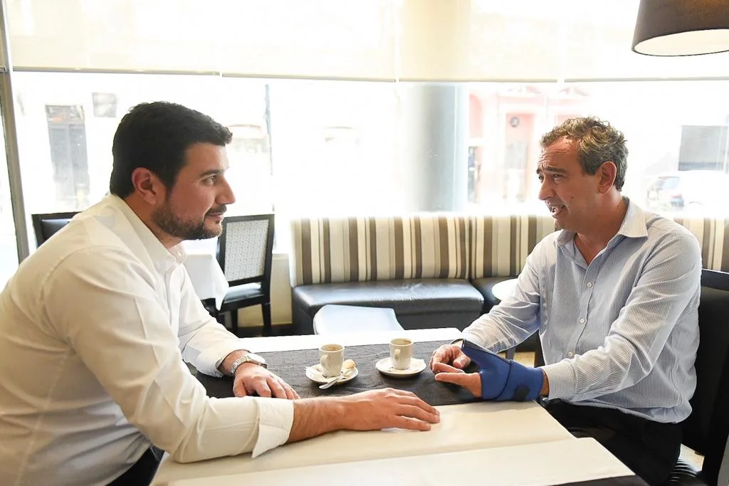 Cleri se reunió con Javkin: “Rosario tiene que volver a ser protagonista”
