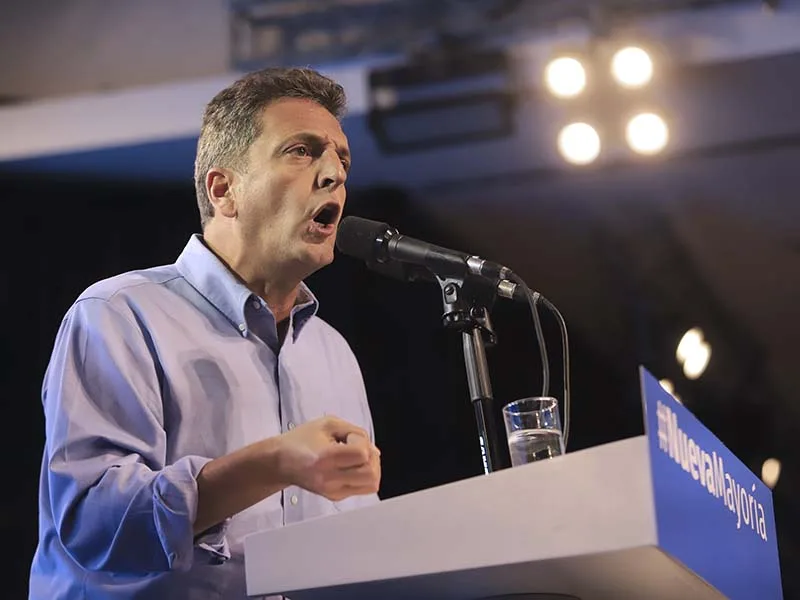 A Massa y a los Moyano los reunió el asado y la paz social