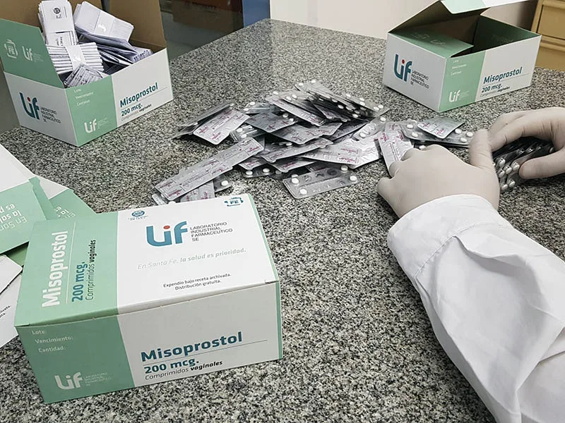 Santa Fe: el misoprostol fabricado por el Estado llega a los centros de salud