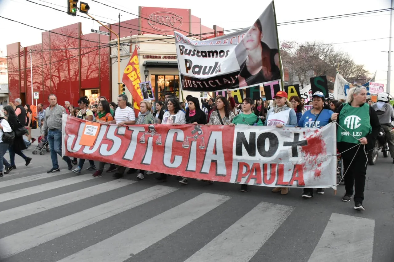 Multitudinaria marcha en un nuevo aniversario de la desaparición de Paula