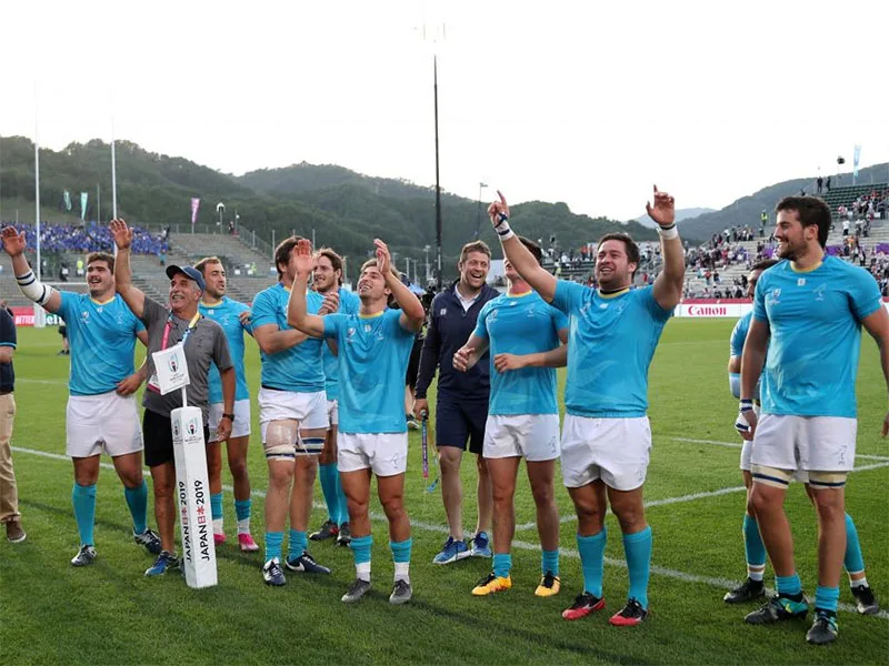 Uruguay consiguió una histórica victoria ante Fiji