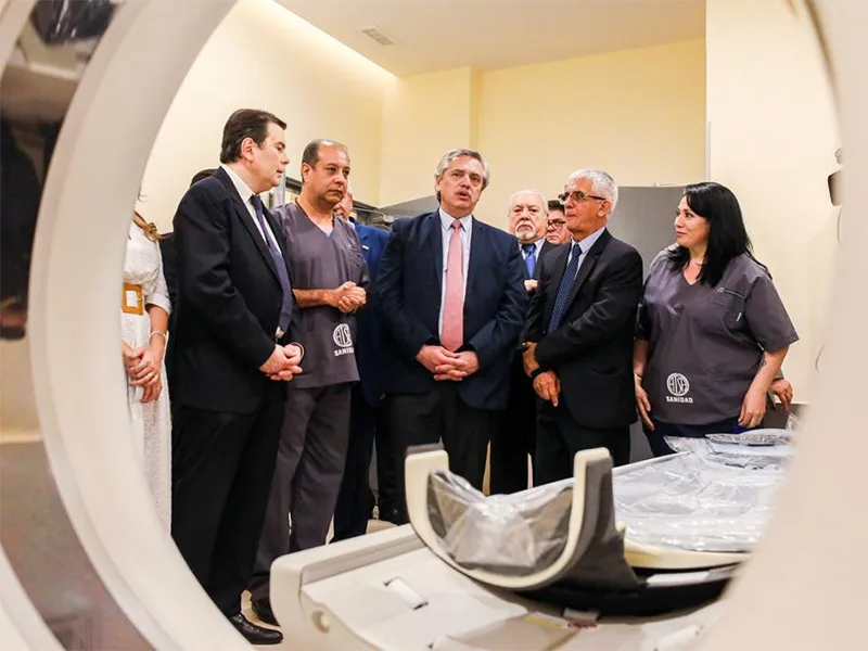 Alberto Fernández acompañó la inauguración de centro de salud en Río Hondo
