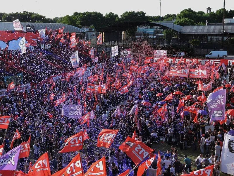 La izquierda convoca a un acto de campaña en el Parque España