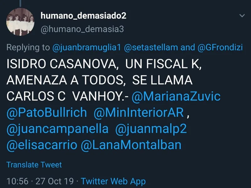 Como Bart Simpson a Moe: Carlos C Vanhoy, la gastada viral a los trolls de Peña