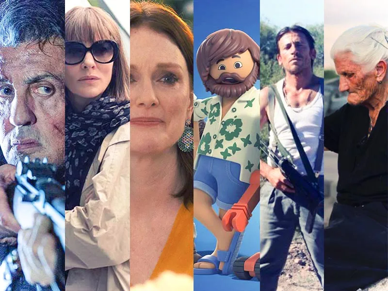 Jueves de cine con dramas, comedia, acción, documental y animación
