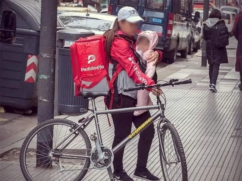 Pedidos Ya y las mujeres malabaristas