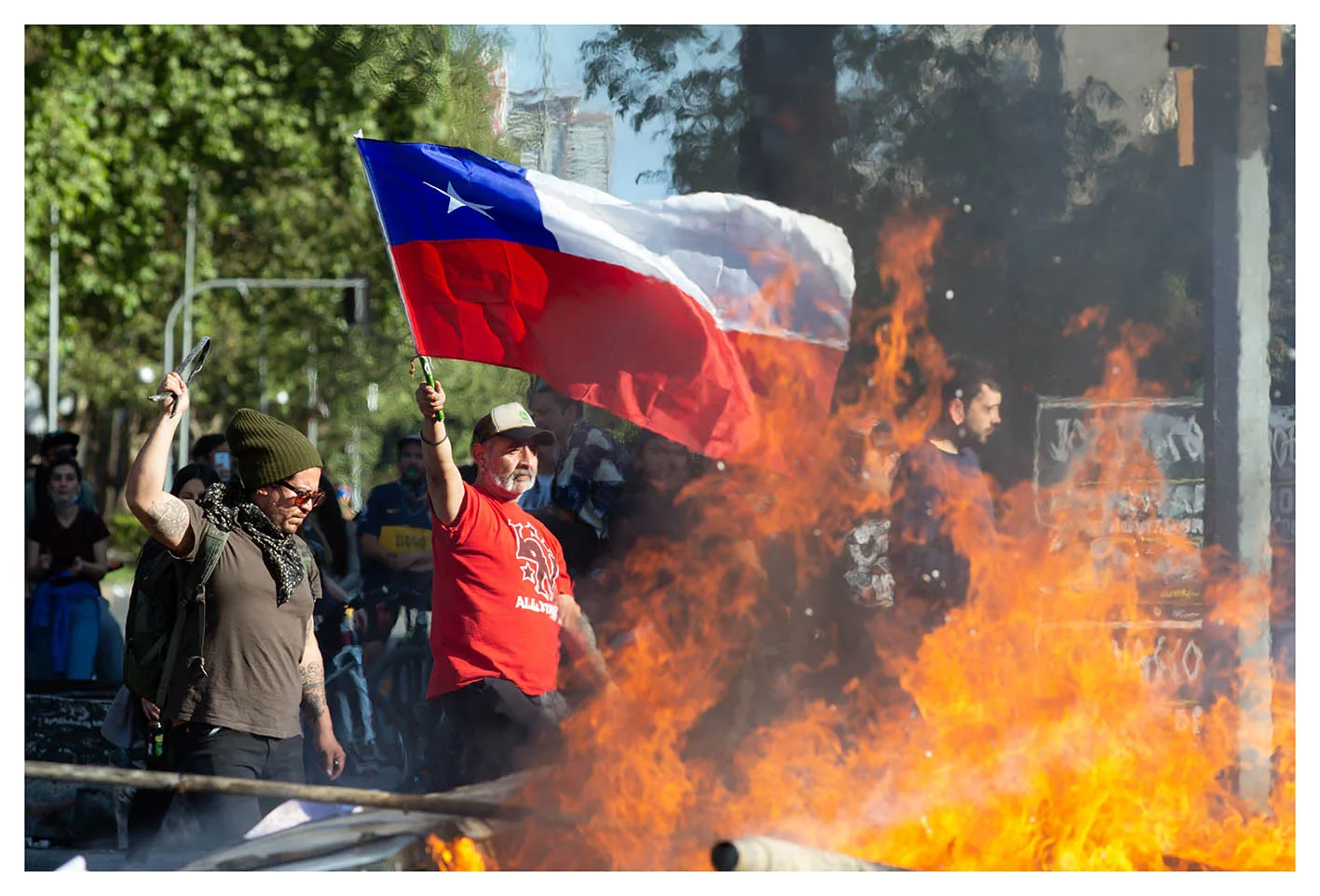 Galería I: La verdadera represión en Chile por el Colectivx Registro Callejero