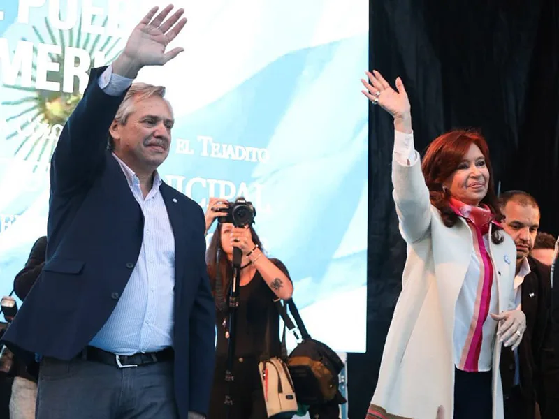 Cristina y Alberto festejan el Día de la Lealtad en La Pampa