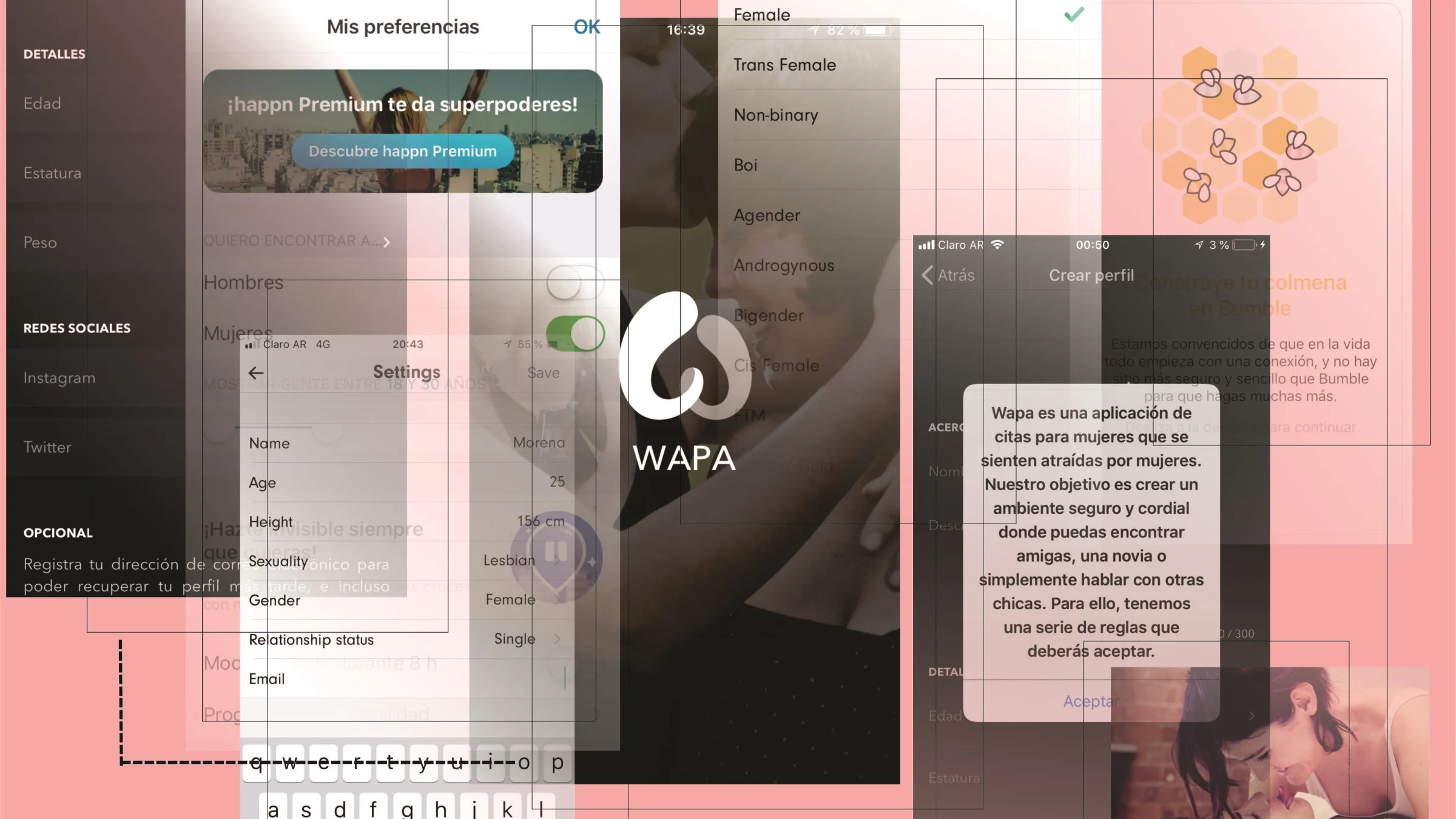 Apps tortilleras: la búsqueda lesbiana en la era virtual