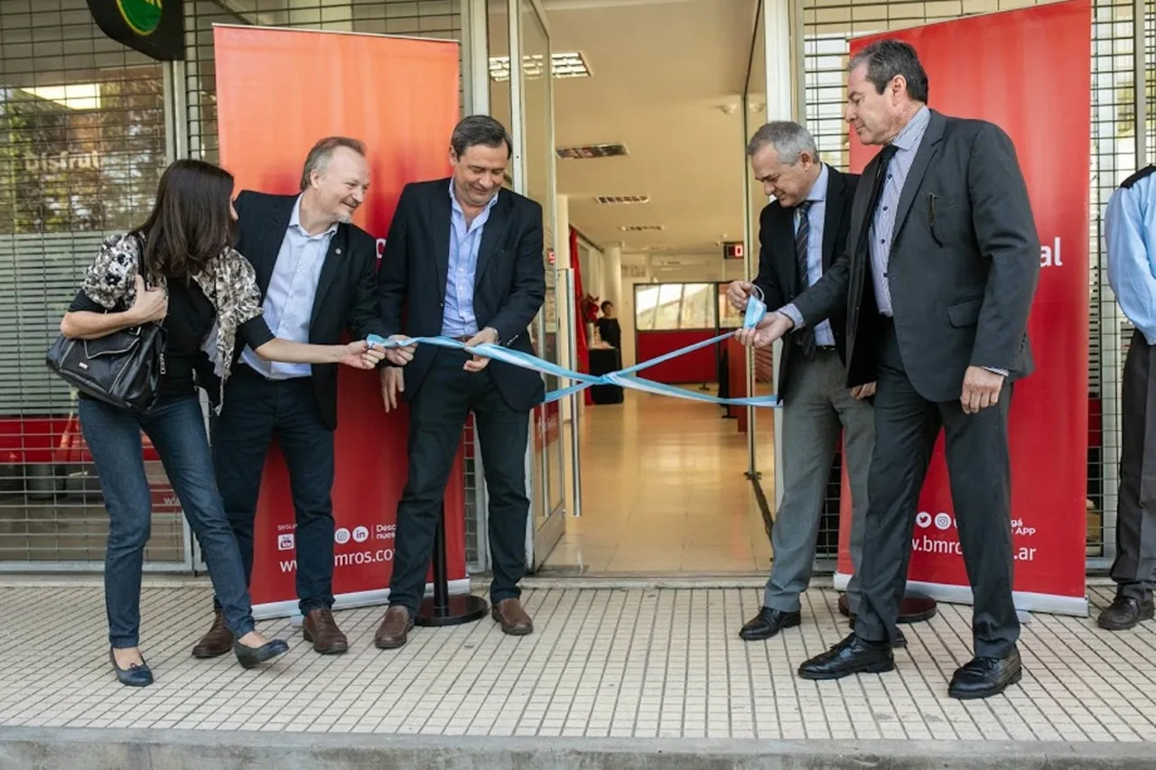 El Banco Municipal inauguró una nueva sucursal en el Distrito Noroeste