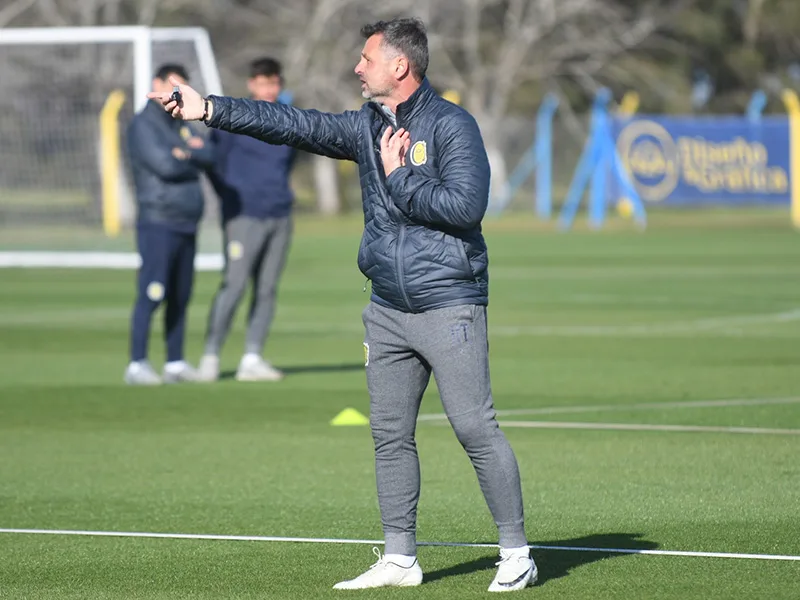 Cocca probó con el mismo equipo que viene de empatar ante Racing