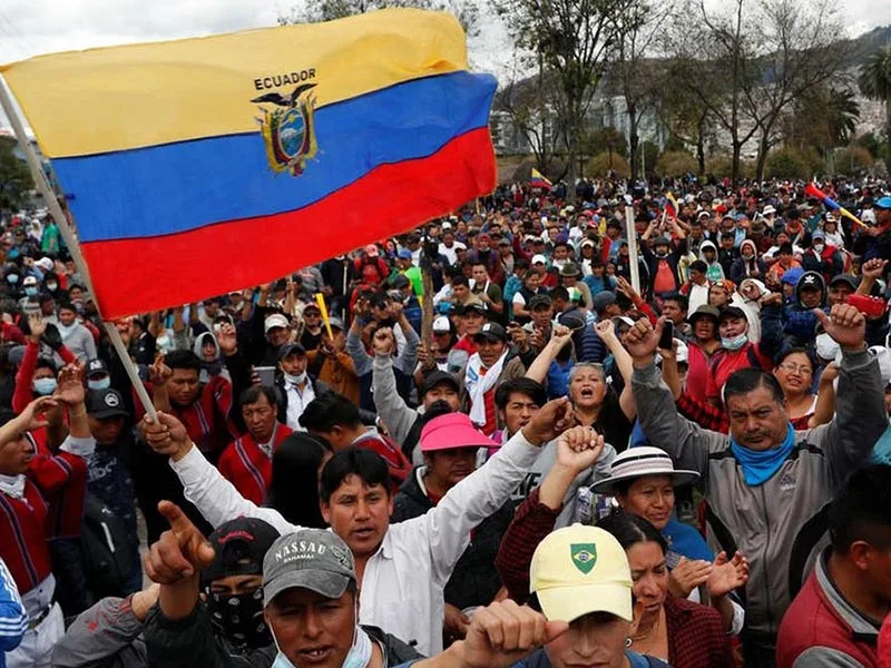 Ecuador, una pieza más de los problemas de fondo de los pueblos del sur