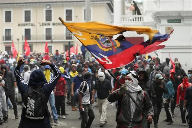 Indígenas advirtieron: “Esto no para hasta que el FMI se vaya de Ecuador”