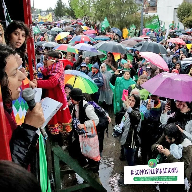 Miles de pañuelos verdes coparon las calles de La Plata en favor de aborto legal