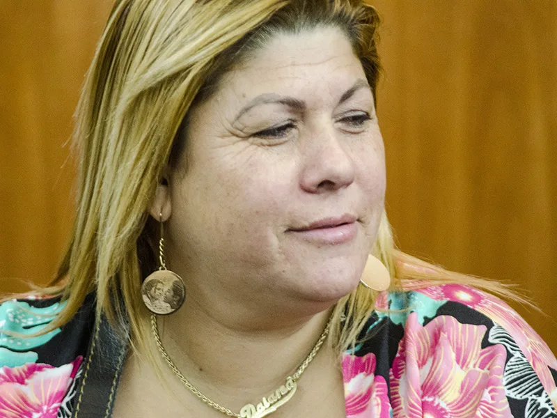 Lorena Verdún negó vender drogas y no contestó preguntas