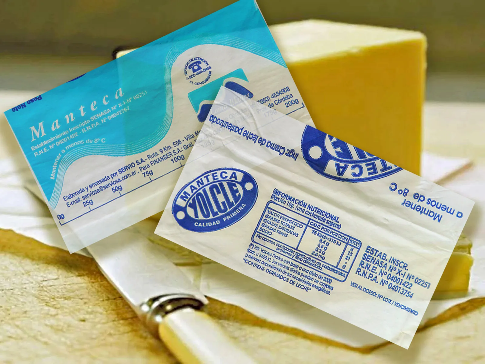 Prohíben en Santa Fe la venta de dos marcas de manteca por estar adulteradas
