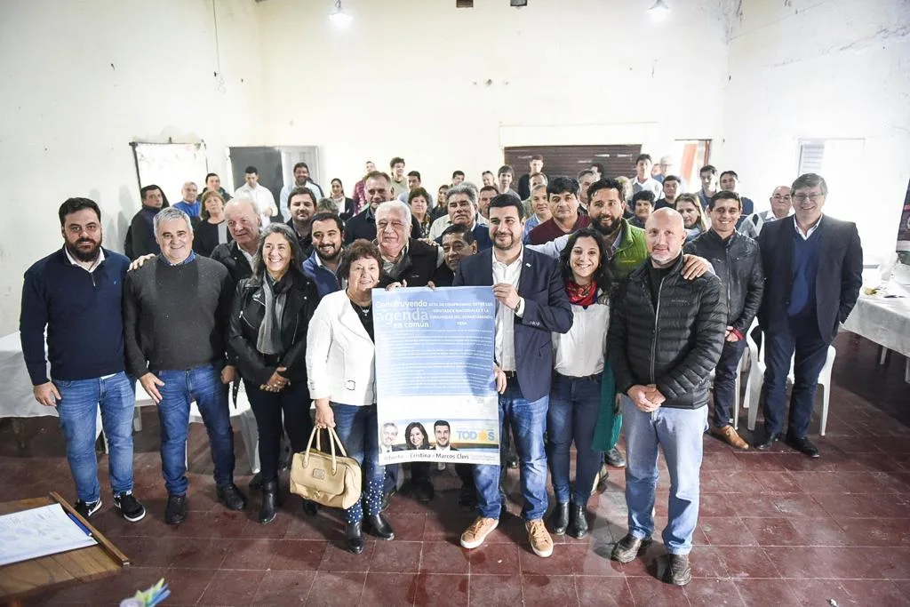 Marcos Cleri: “Trabajar todos juntos para una vida mejor”