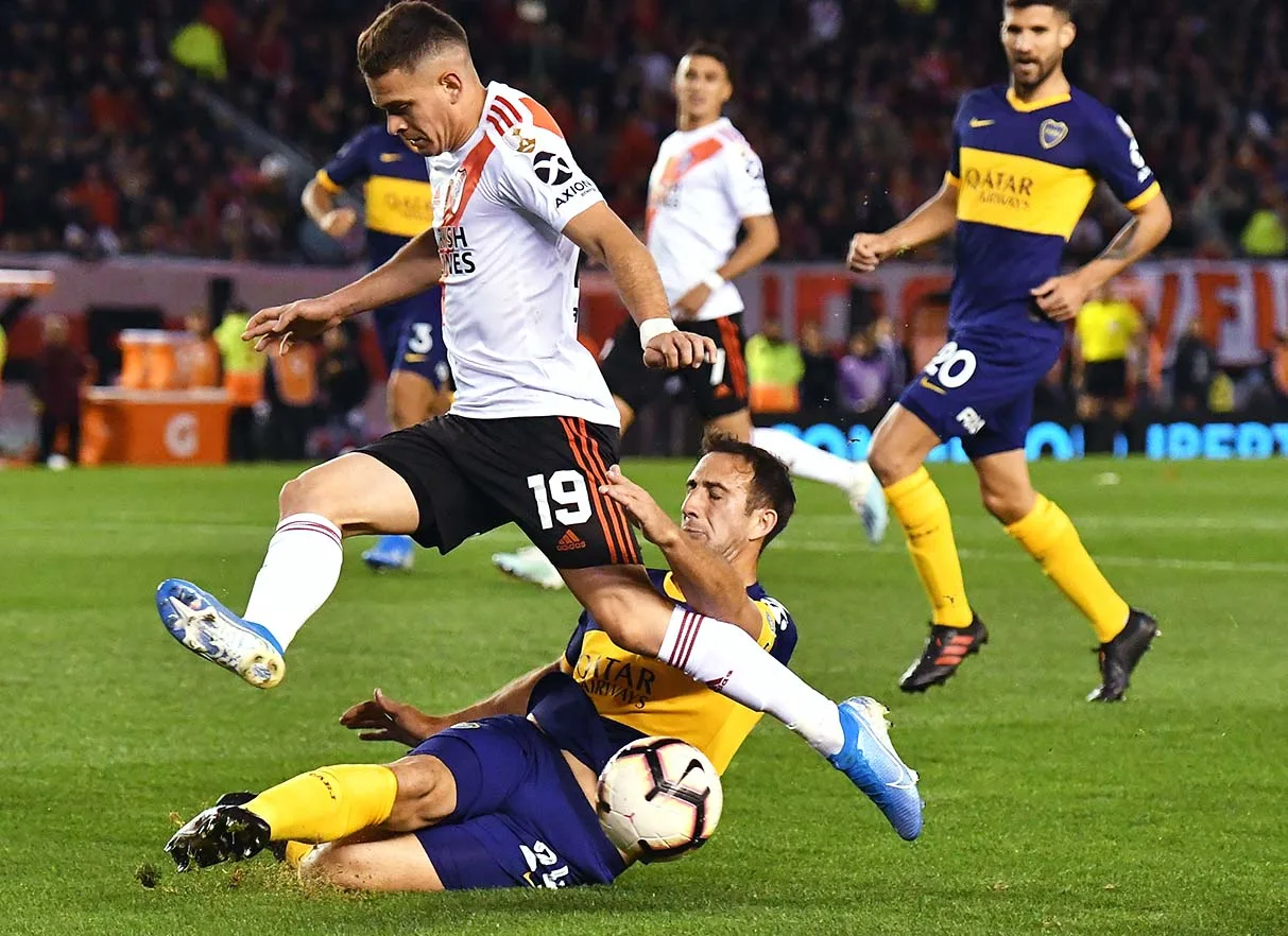 River sacó dos goles de ventaja en la semifinal de ida