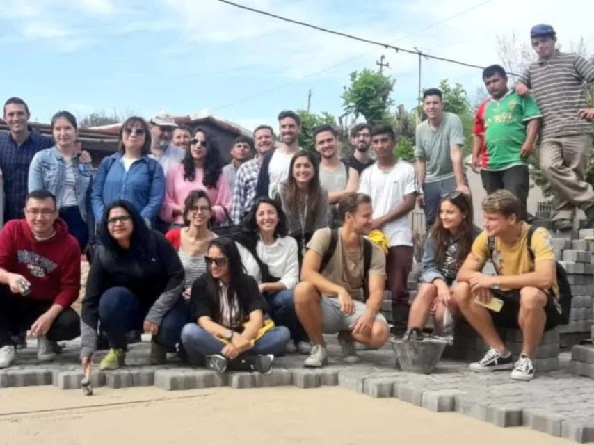 Plan Abre: una comitiva de la Unión Europea recorrió empresas sociales