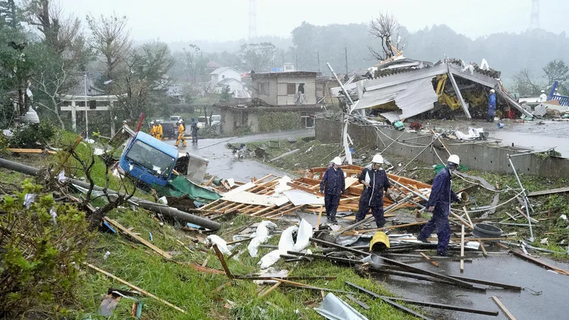 El devastador paso del tifón Hagibis dejó 33 muertos y 16 desaparecidos