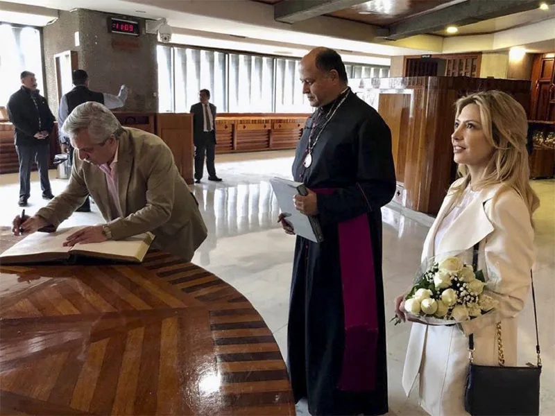 Según Alberto Fernández, el armado del gabinete "básicamente" está listo