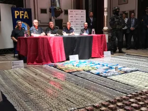 Policía Federal anunció desarticulación de banda narco local