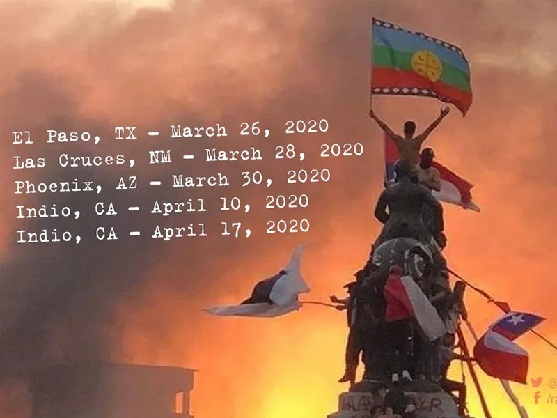 Rage Against the Machine anunció su regreso con foto de las protestas en Chile