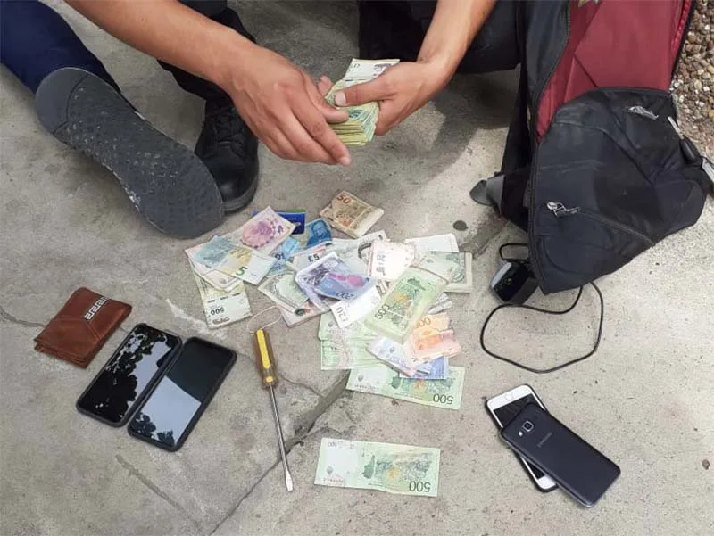 Cae trío luego de protagonizar una entradera en zona sur