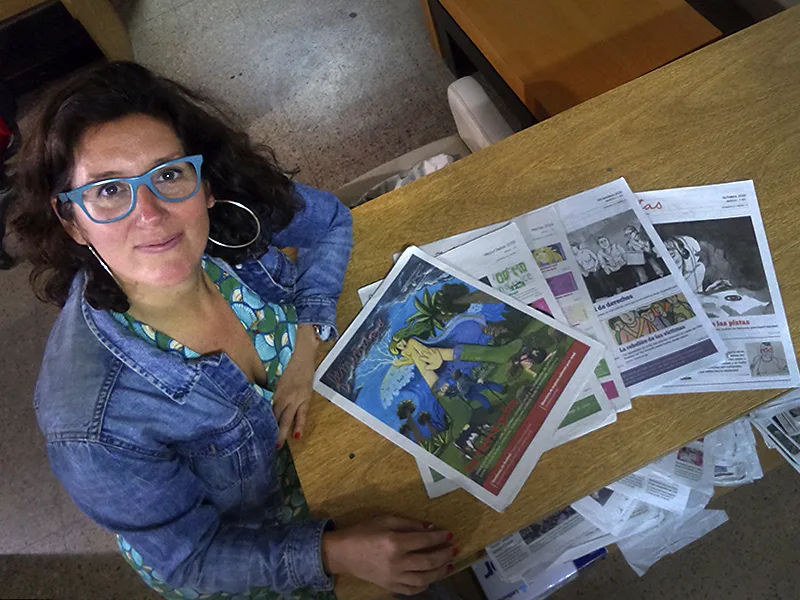 Femiñetas, el periódico de comic feminista que une Rosario y Barcelona
