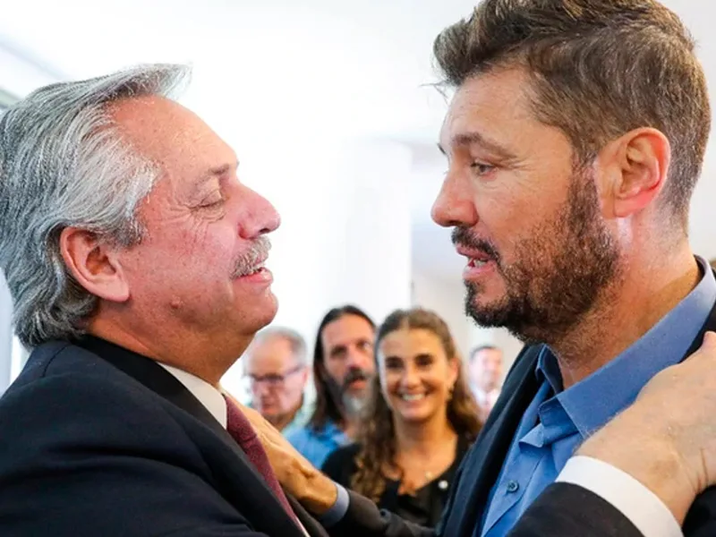 Tinelli se emocionó hasta las lágrimas en la reunión con Alberto Fernández