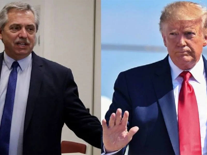 Fernández y Trump se encontrarán después de la asunción presidencial