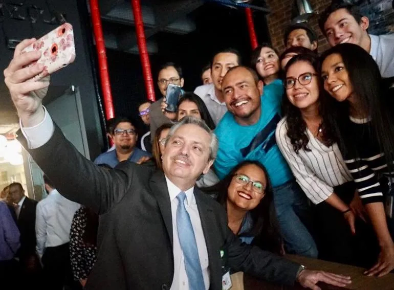 “Voy a seguir apoyando a la industria nacional", dijo Alberto Fernández