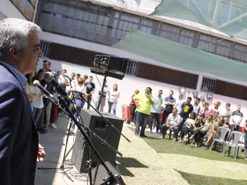 Alumnos del programa de educación en cárceles festejaron el fin de cursado