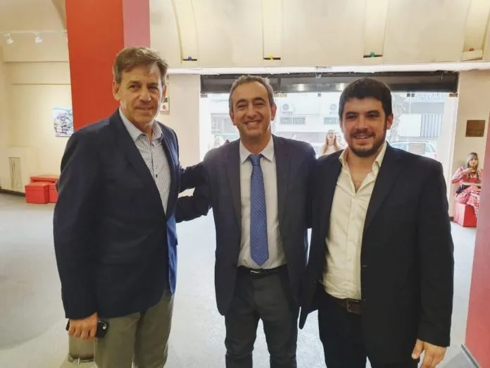 Javkin-Jatón: primera foto de los intendentes electos de Rosario y Santa Fe