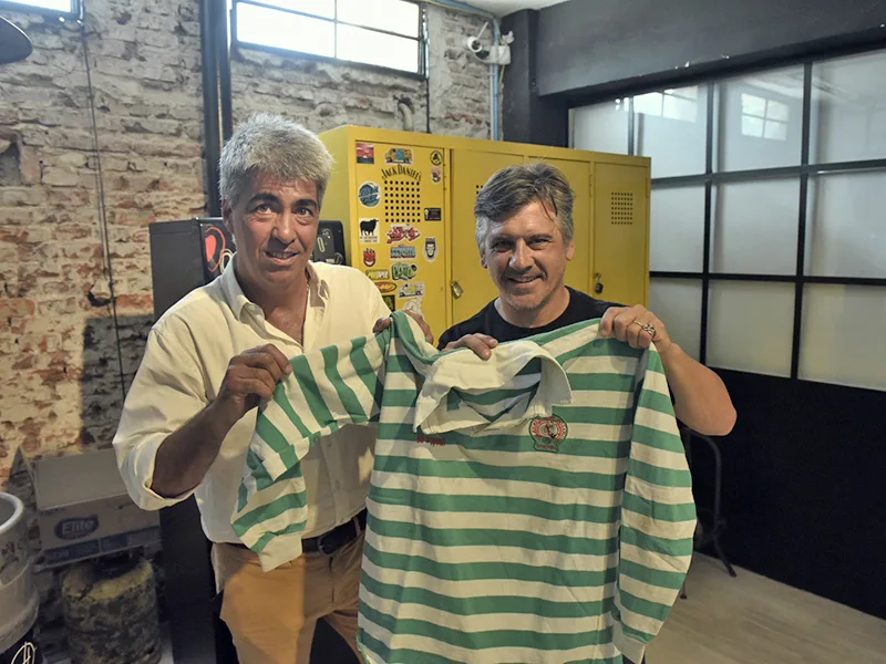 Peto Crexell y Darda Del Castillo recordaron la conquista de Jockey ante Hindú