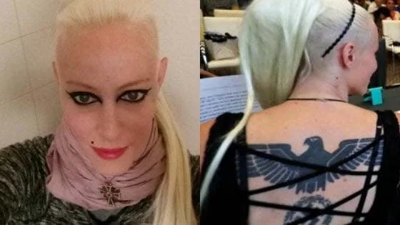 Cayó Miss Hitler, apuntada como fundadora de un nuevo partido nazi en Italia