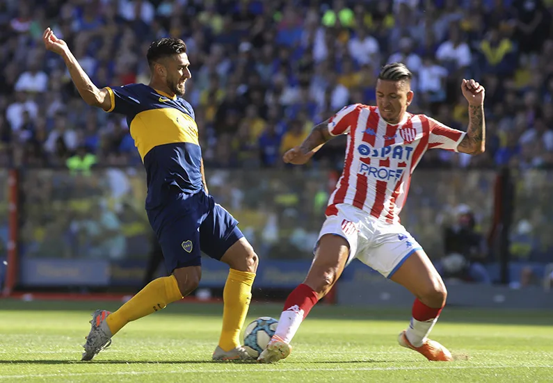Boca derrotó a Unión con goles de Ábila y Mac Allister y quedó como único líder