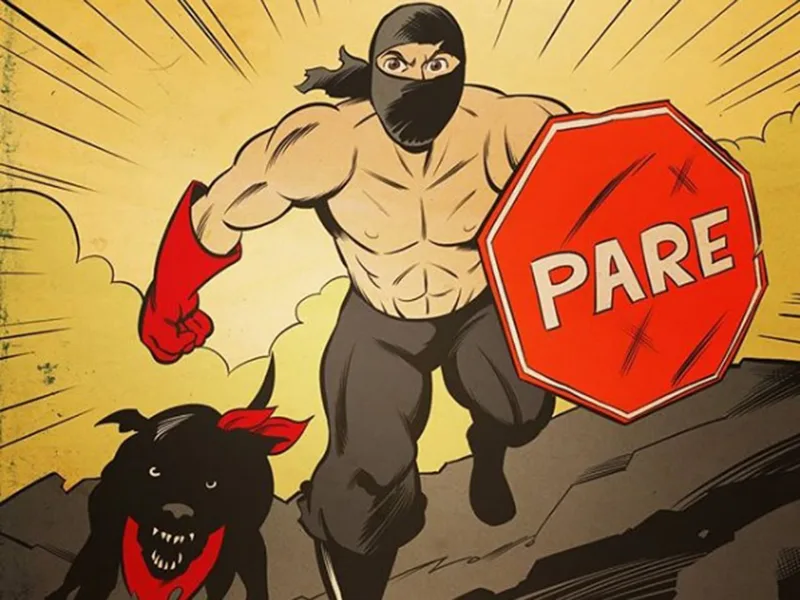 Conocé a Pareman, el superhéroe de la protesta chilena contra Piñera